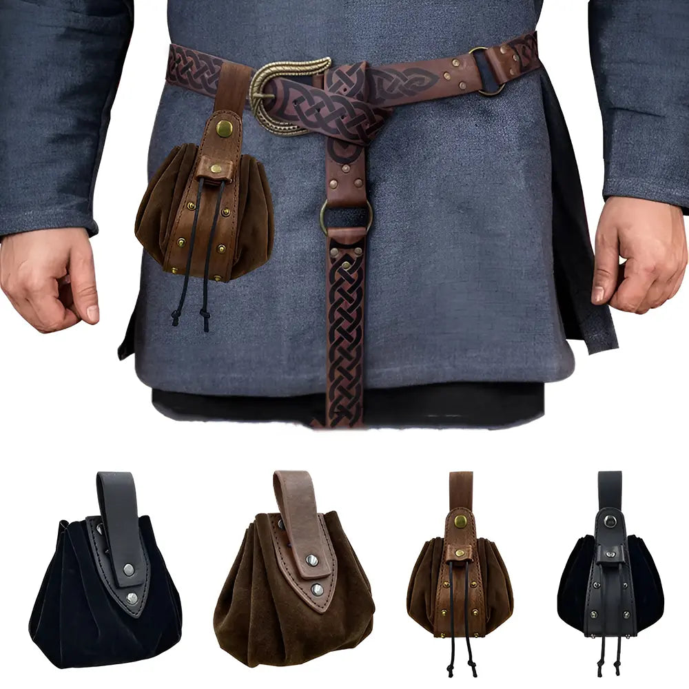 Braun Geldbörse Vikings