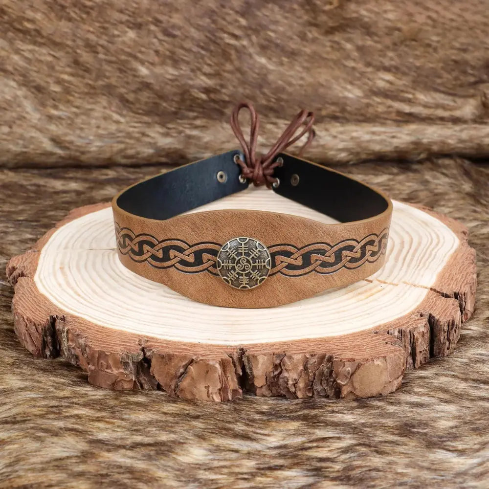 Braun Keltisches Stirnband