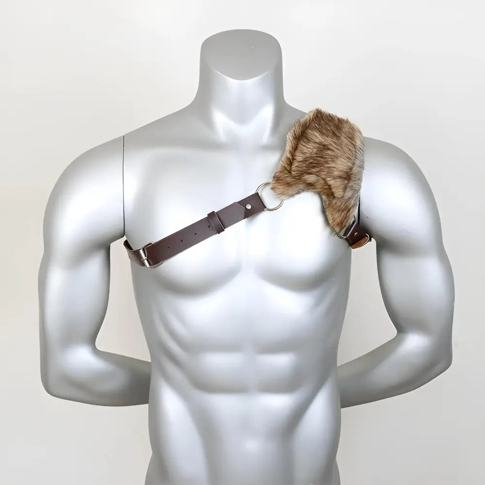 Braun Wikinger Schulter fur Cosplay