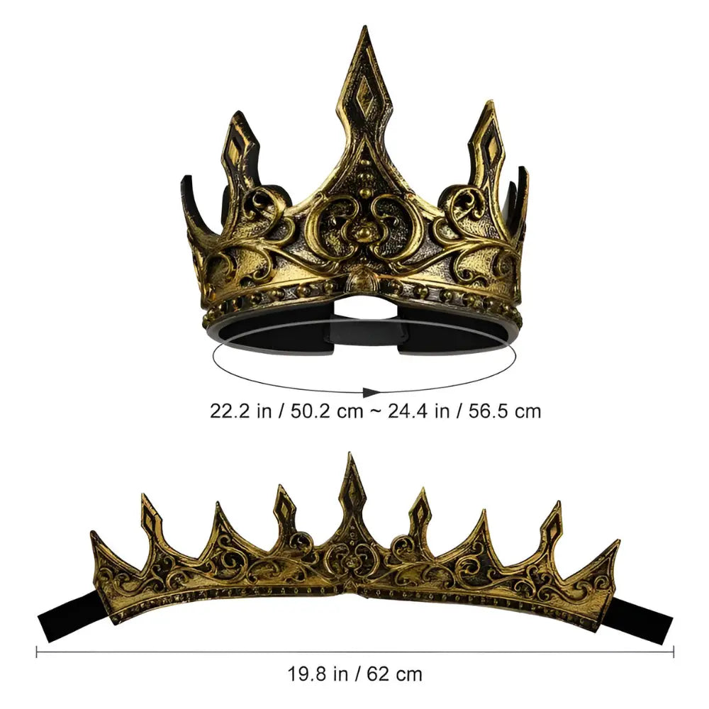 Bronze Krone des Jarl WikingerHelm