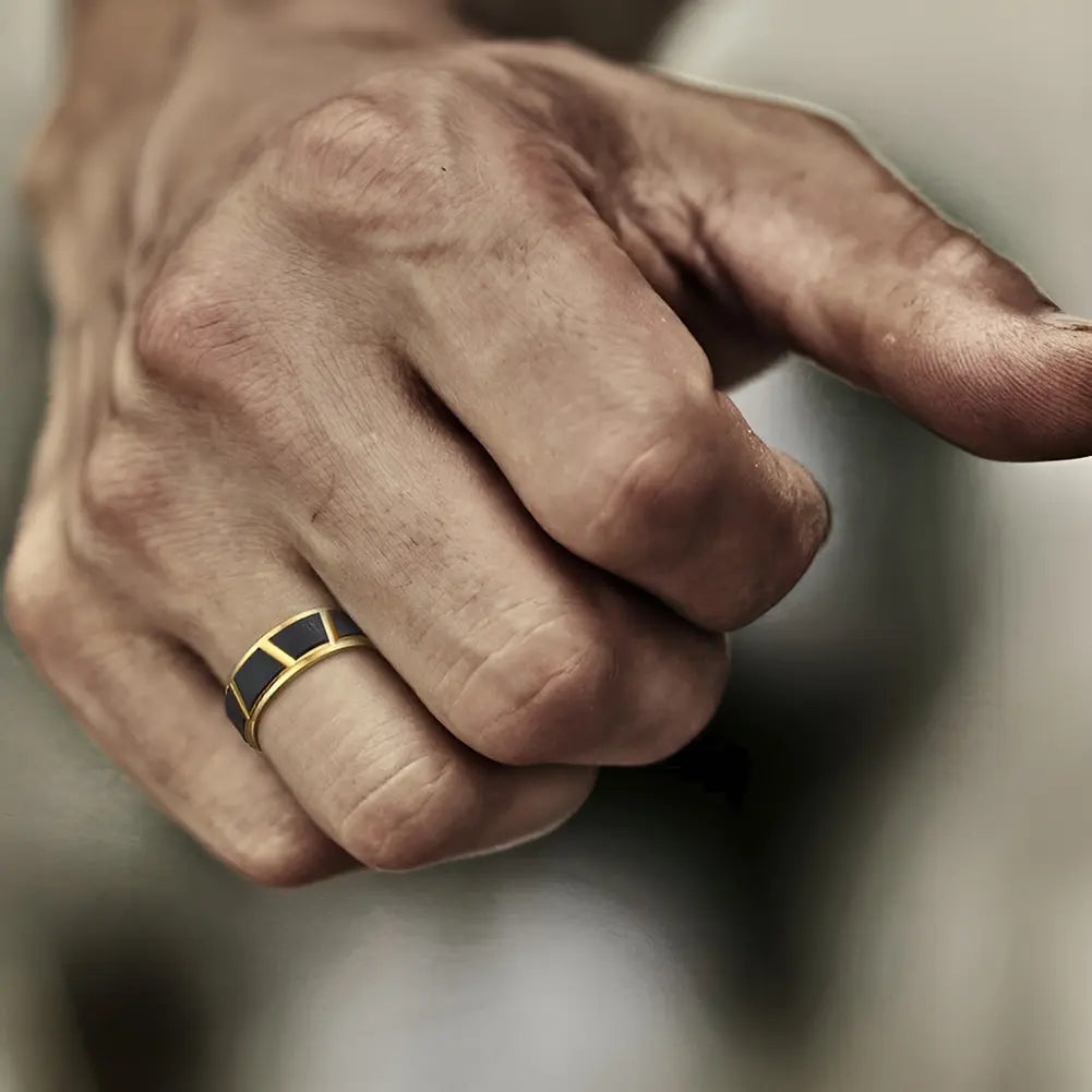 Goldene Wikinger Ring Jarl Haraldson