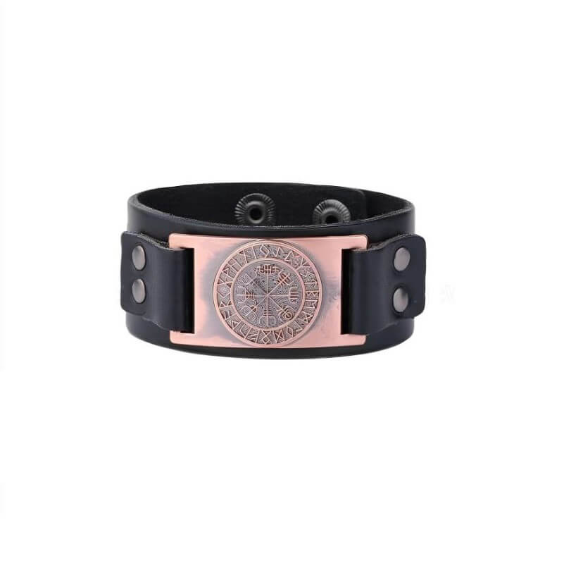 Großes Wikinger-Armband mit Vegvisir