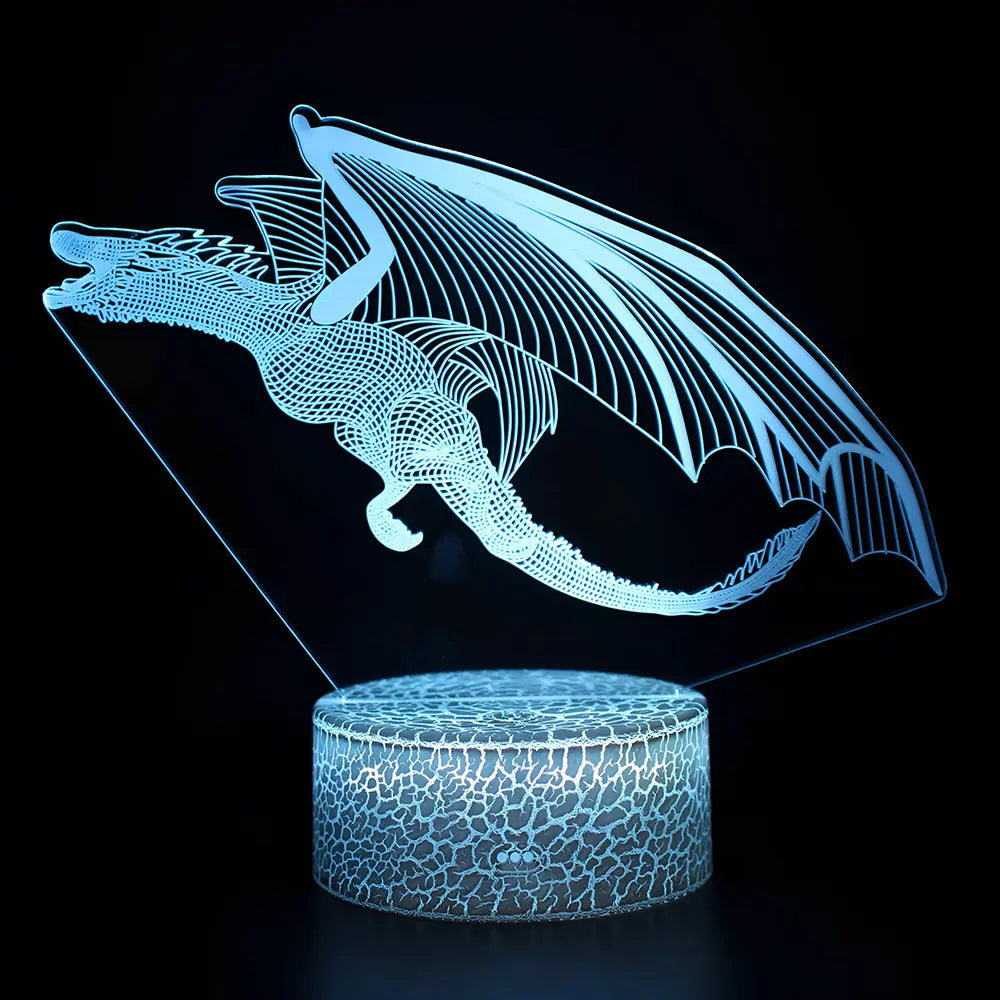 Led Dragon Lamp