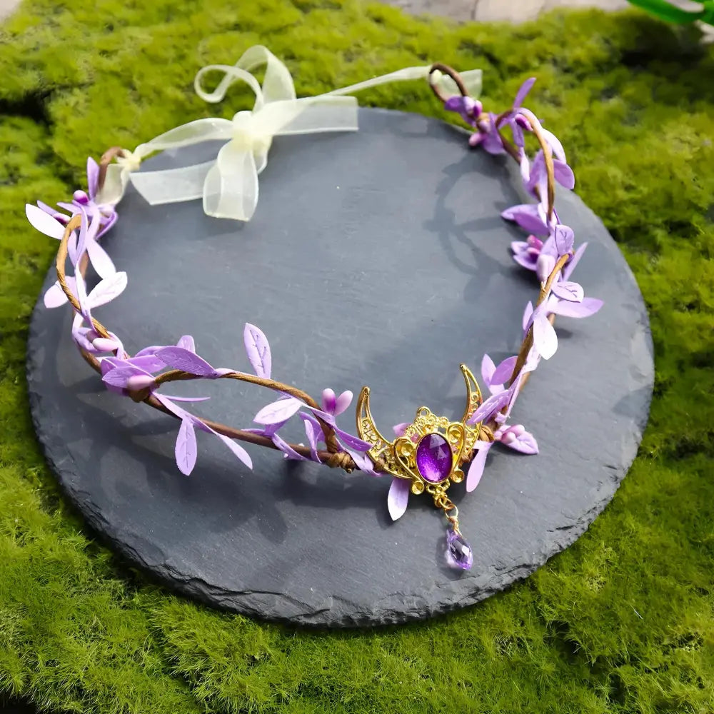 Lila Elf Crown