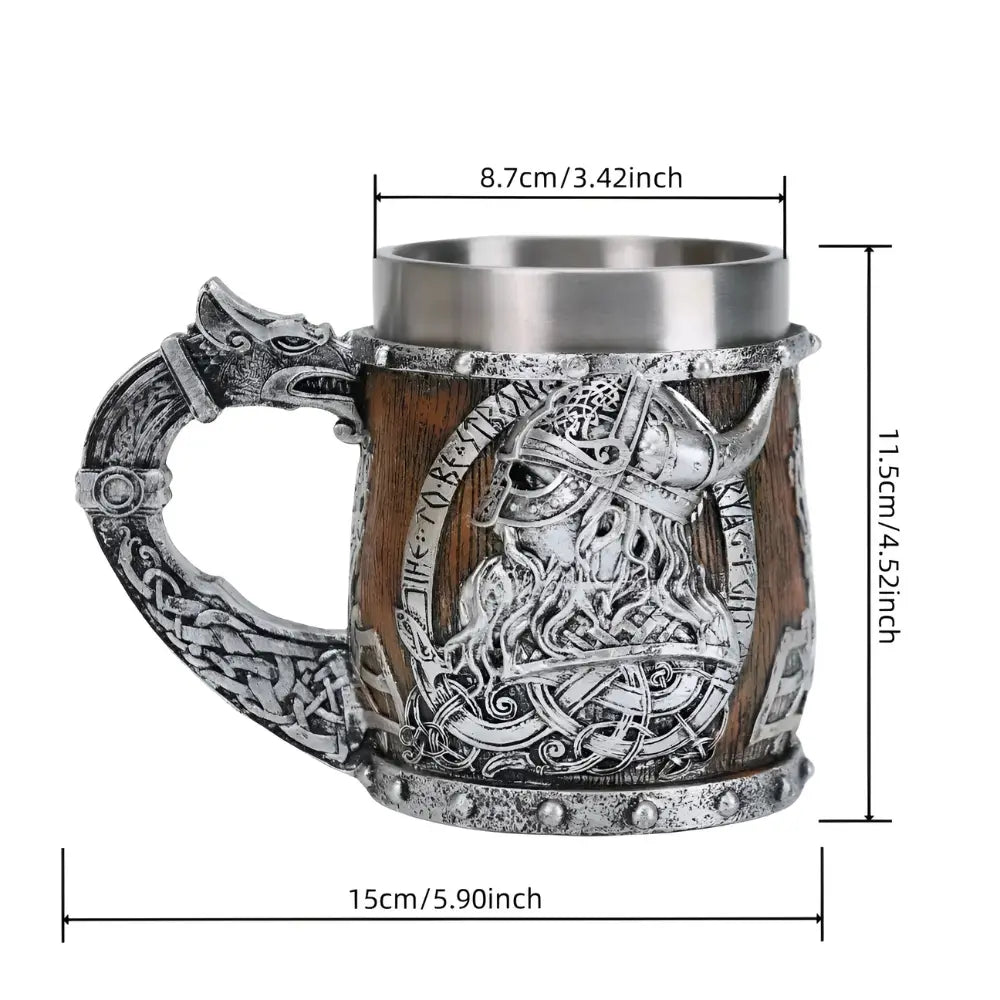 Mug Viking Dragon Boat Dimension