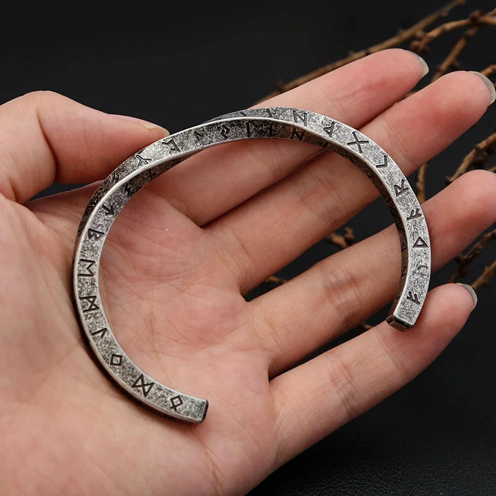 Silber Armreif Herren Wikinger