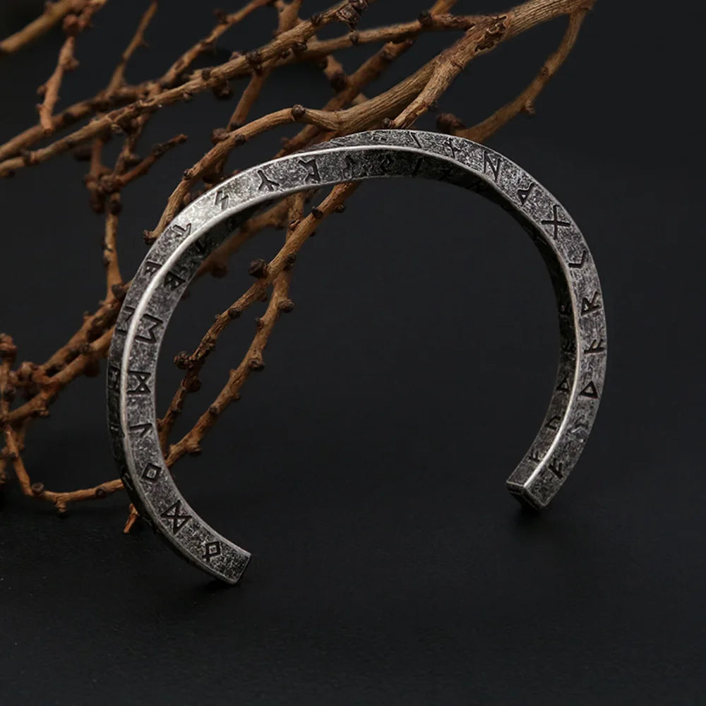 Silber Armreif Herren Wikinger