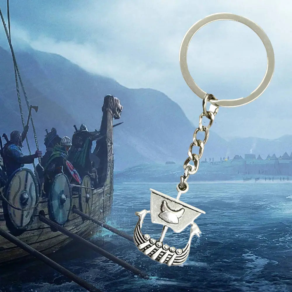 Schlüsselanhänger Nordisch Drakkar