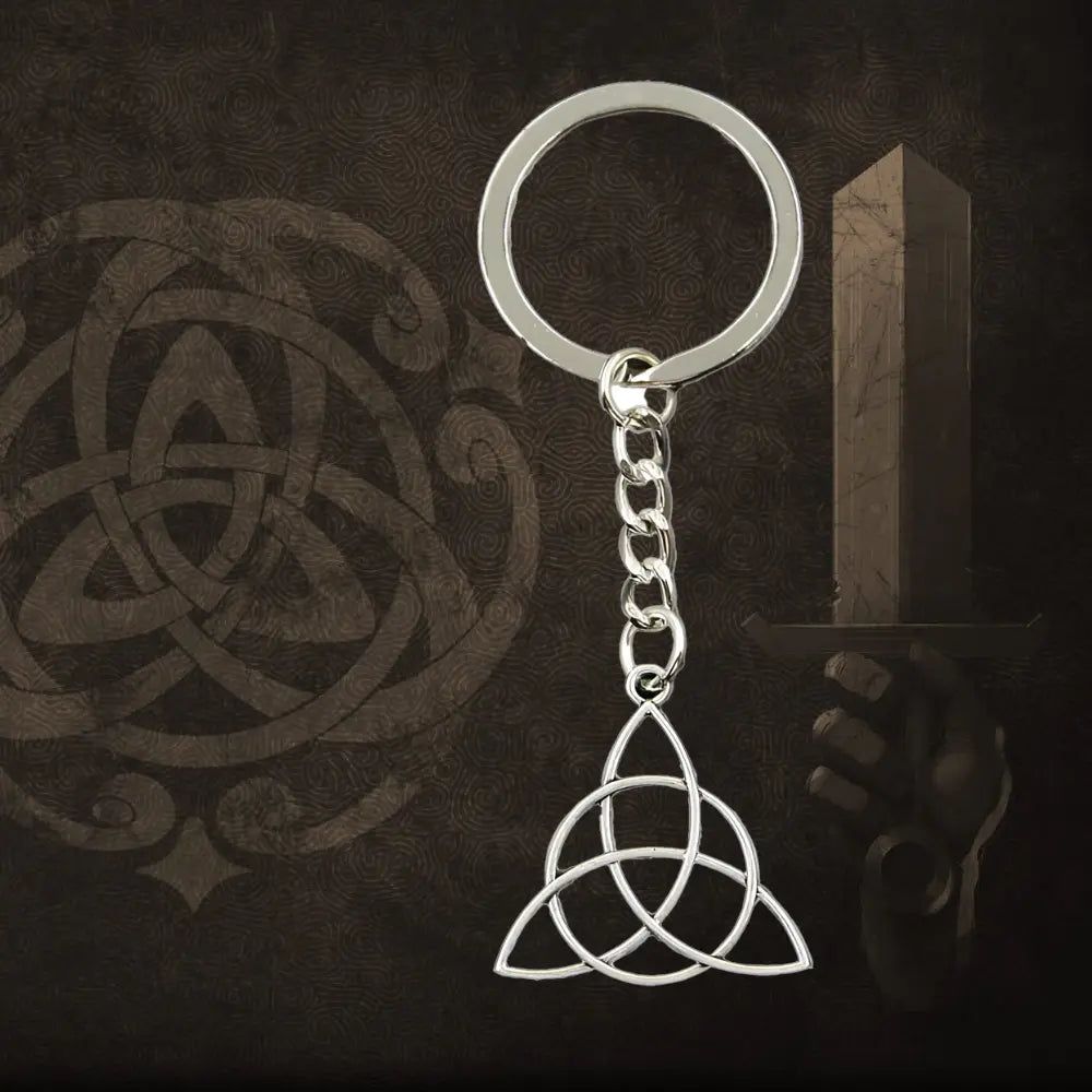 Schlüsselanhänger Wikinger mit Triquetra