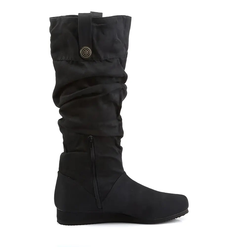 Schwarz Wikinger Schuhe Historisch