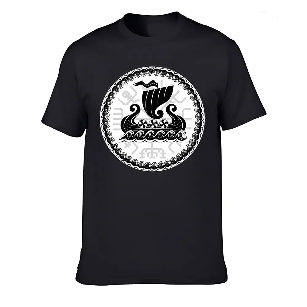 T Shirt Wikinger Wikingerschiff