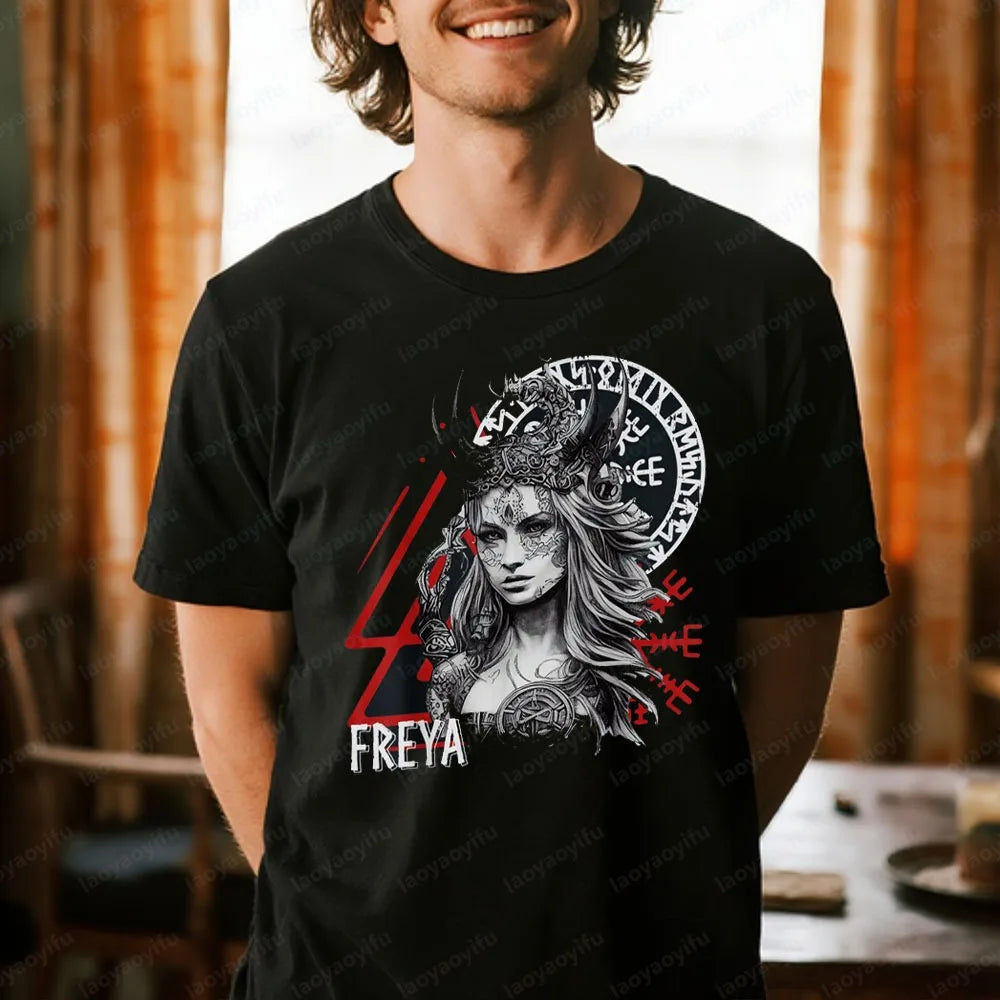 Tee Shirt Vikings Goddess Freya