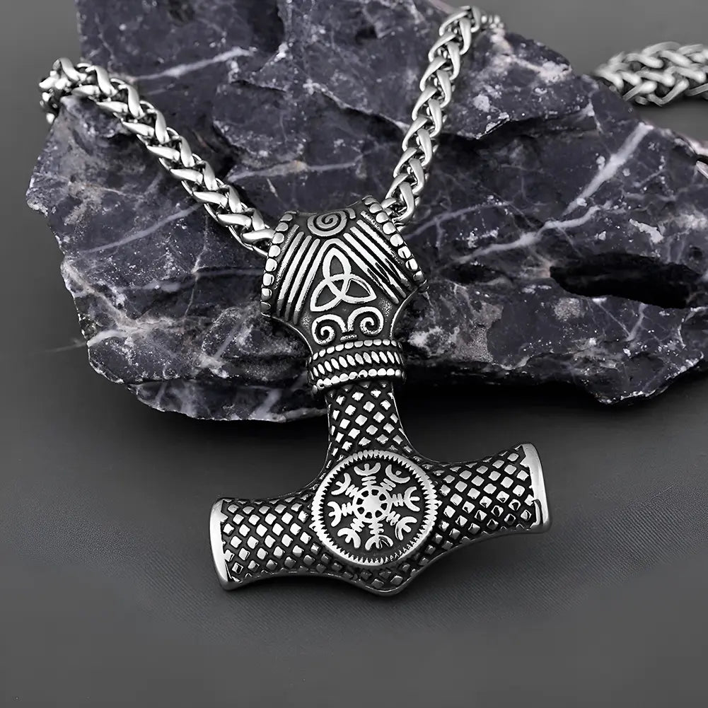 Thors Hammer Kette Silber