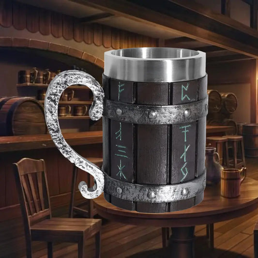 Viking Coffee Mug mit Runen
