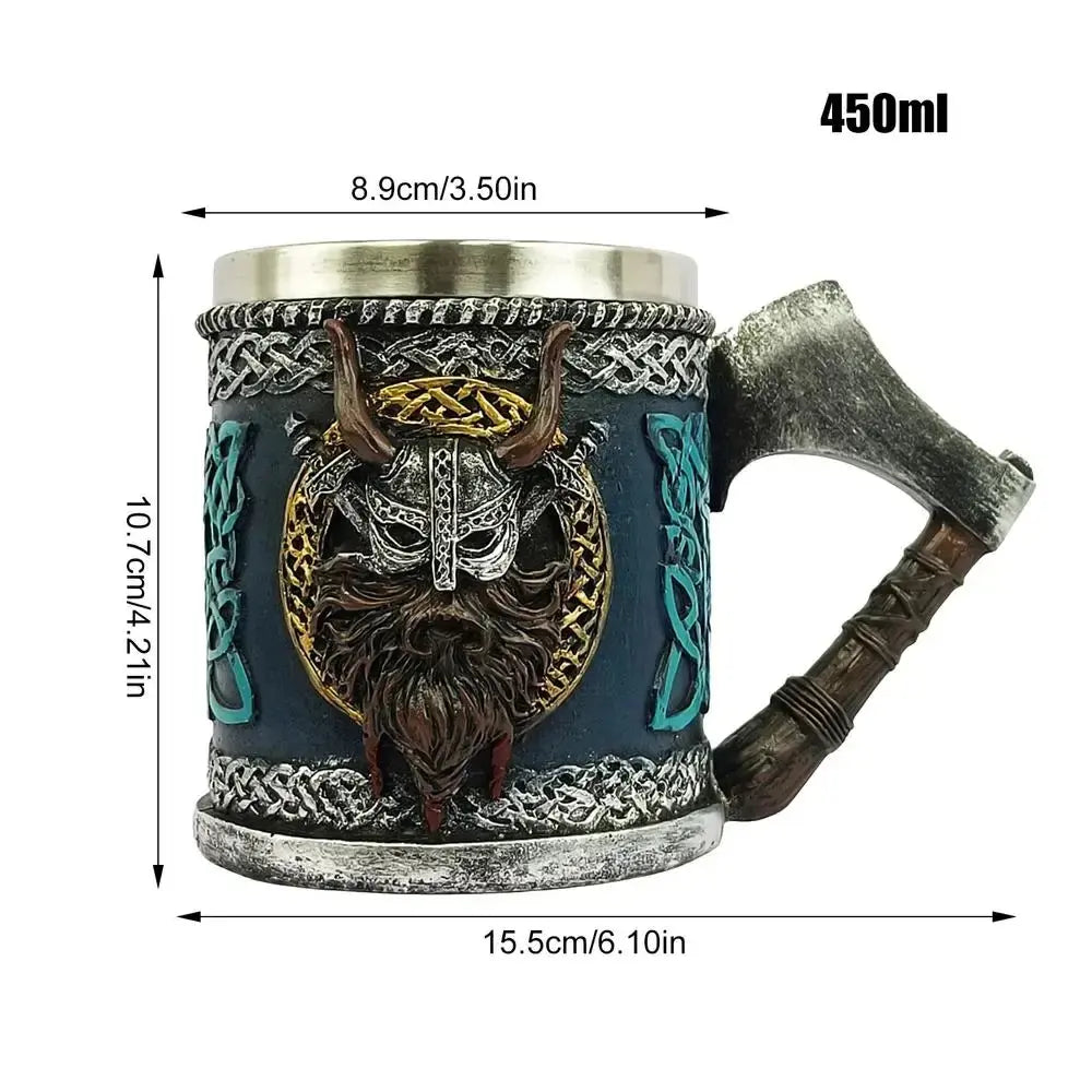 Viking Drinking Mug Axt Dimension