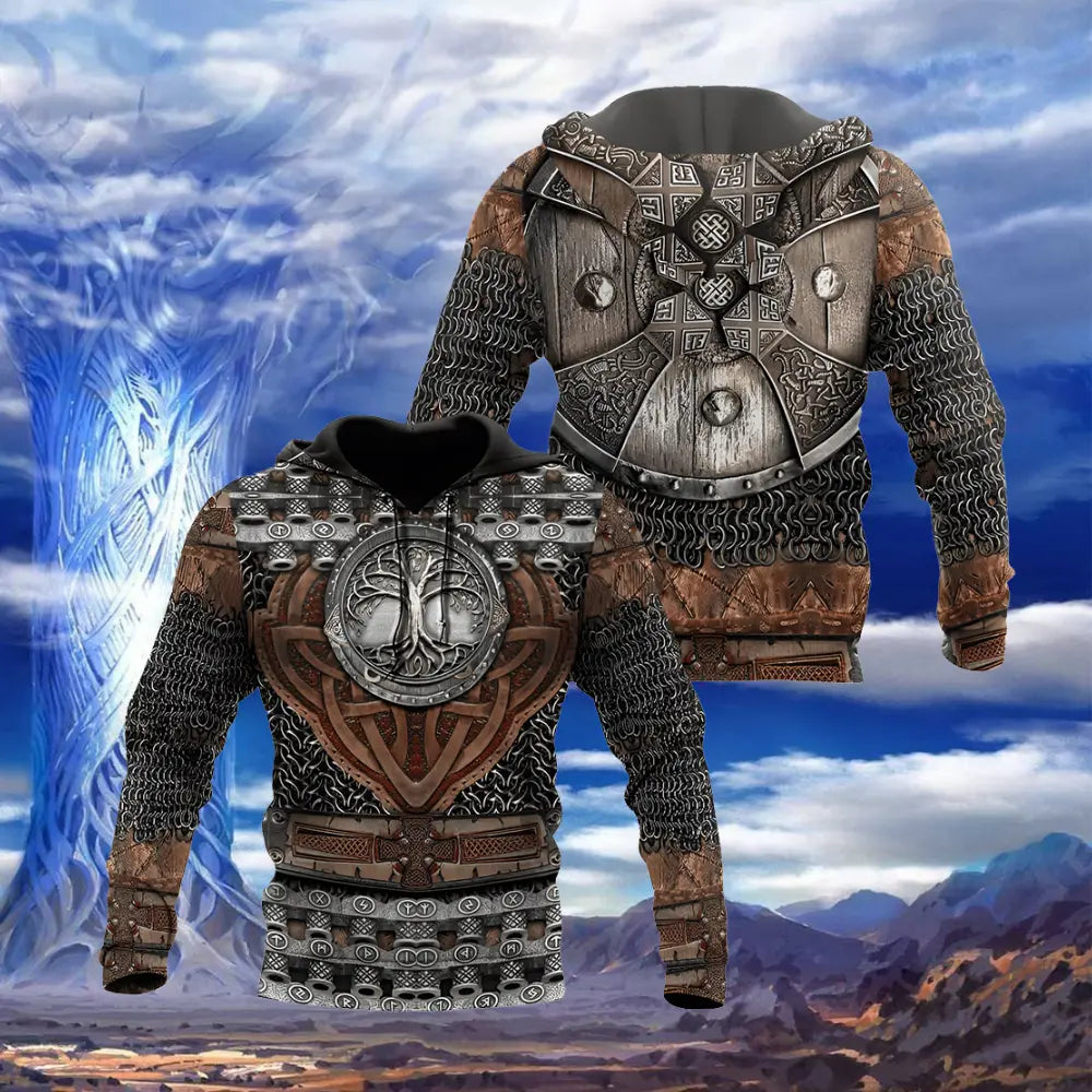 Wikinger Hoodie Weltenbaum