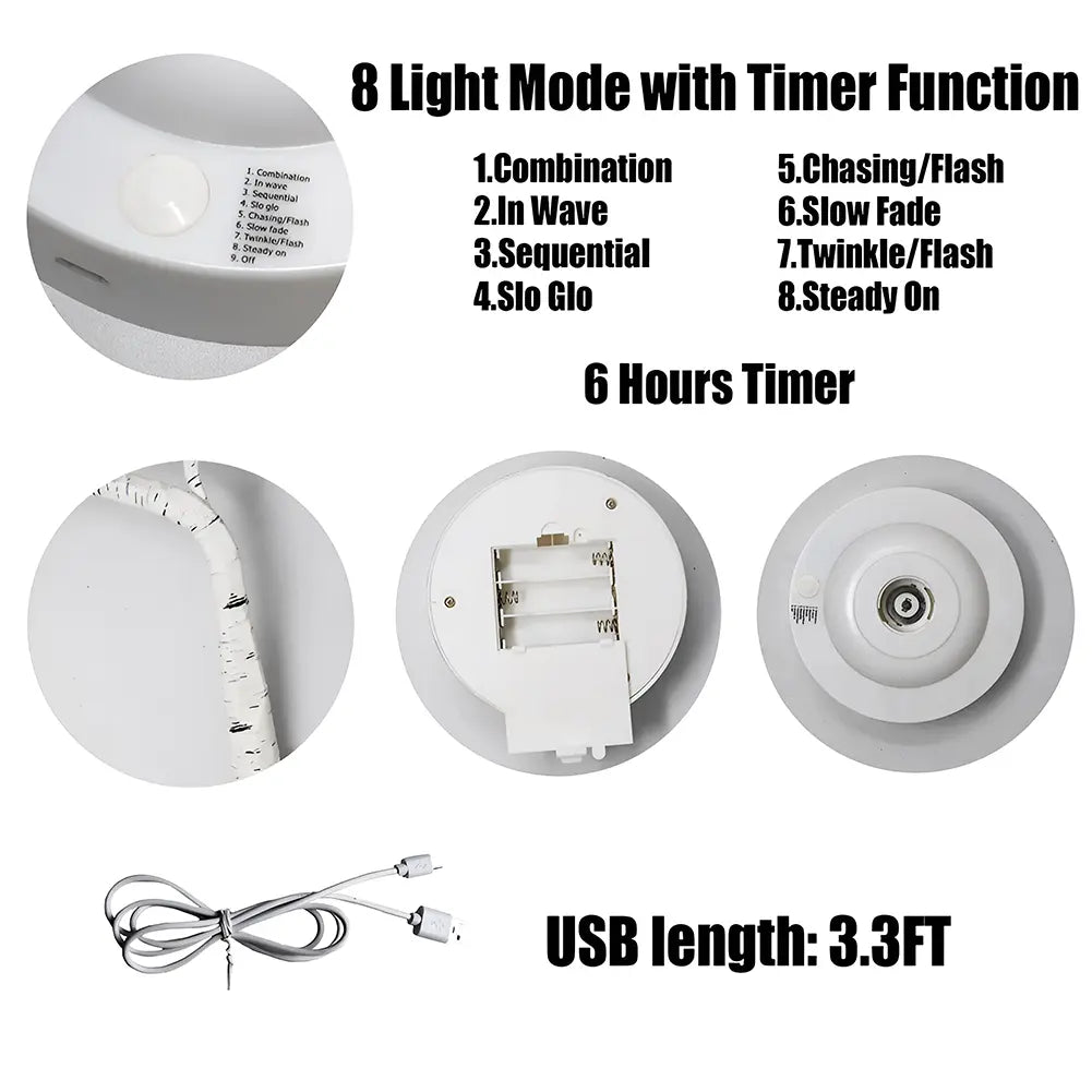 Wikinger Led Lampe Tree USB