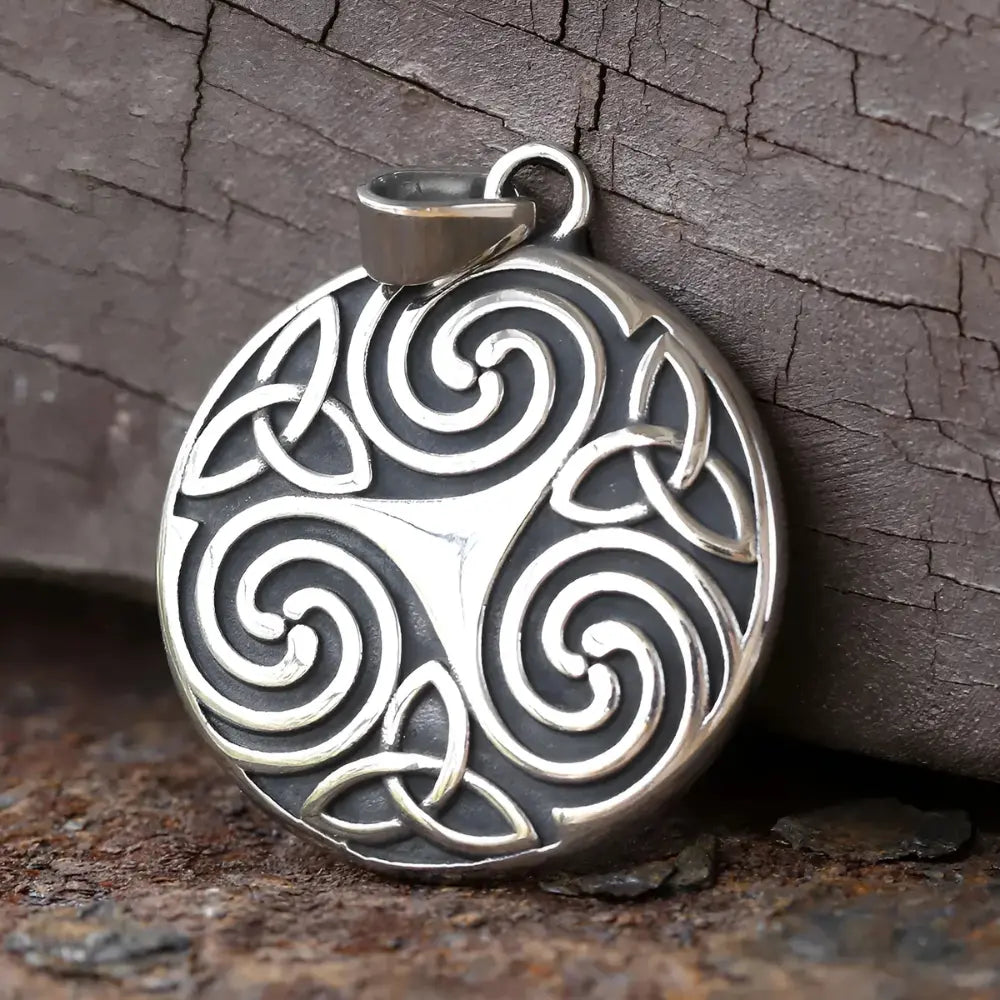 Wikinger Schmuck Halskette Triskel Symbol