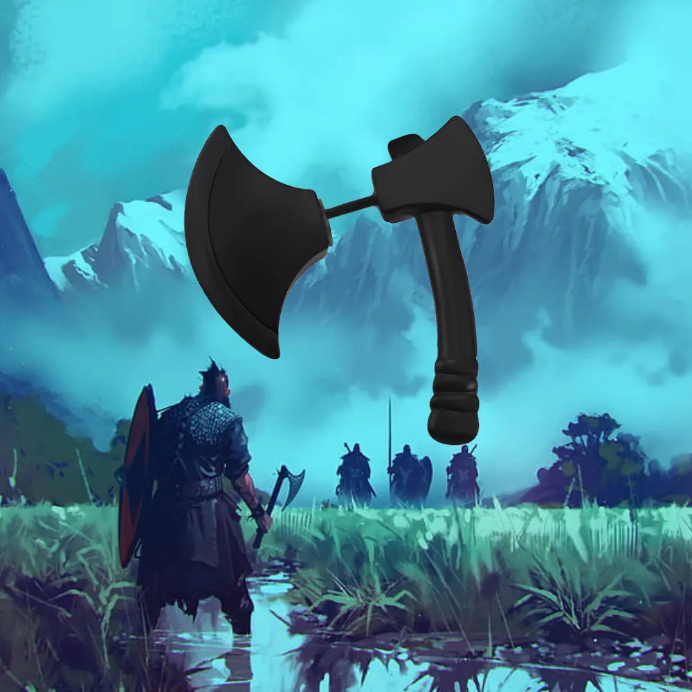 Wikinger Schmuck Ohrringe mit Axt