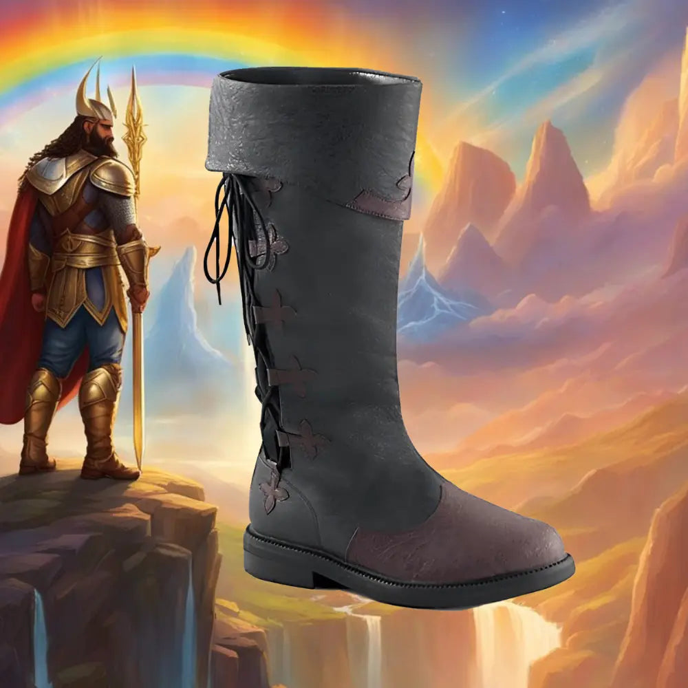 Wikinger Schuhe mit Heimdall Style