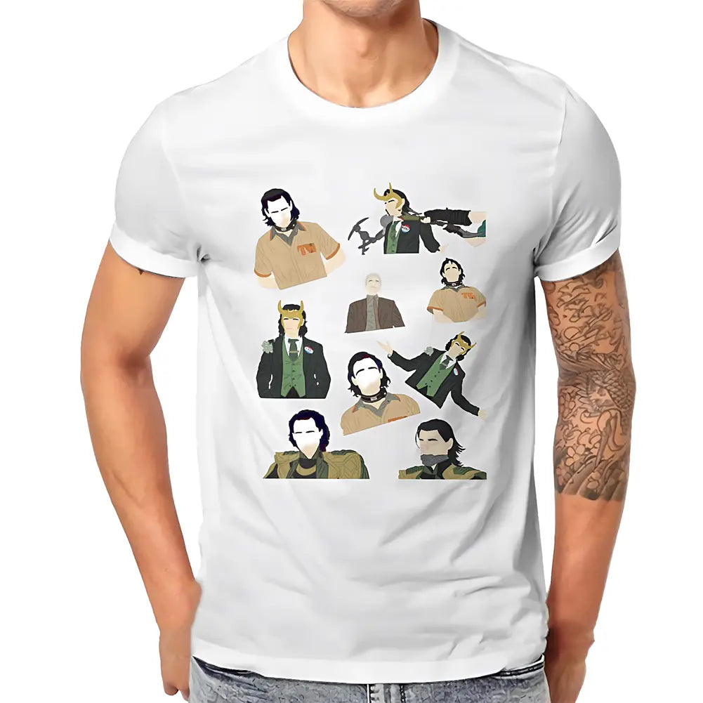 Wikinger T-Shirt Herren Norse God Loki