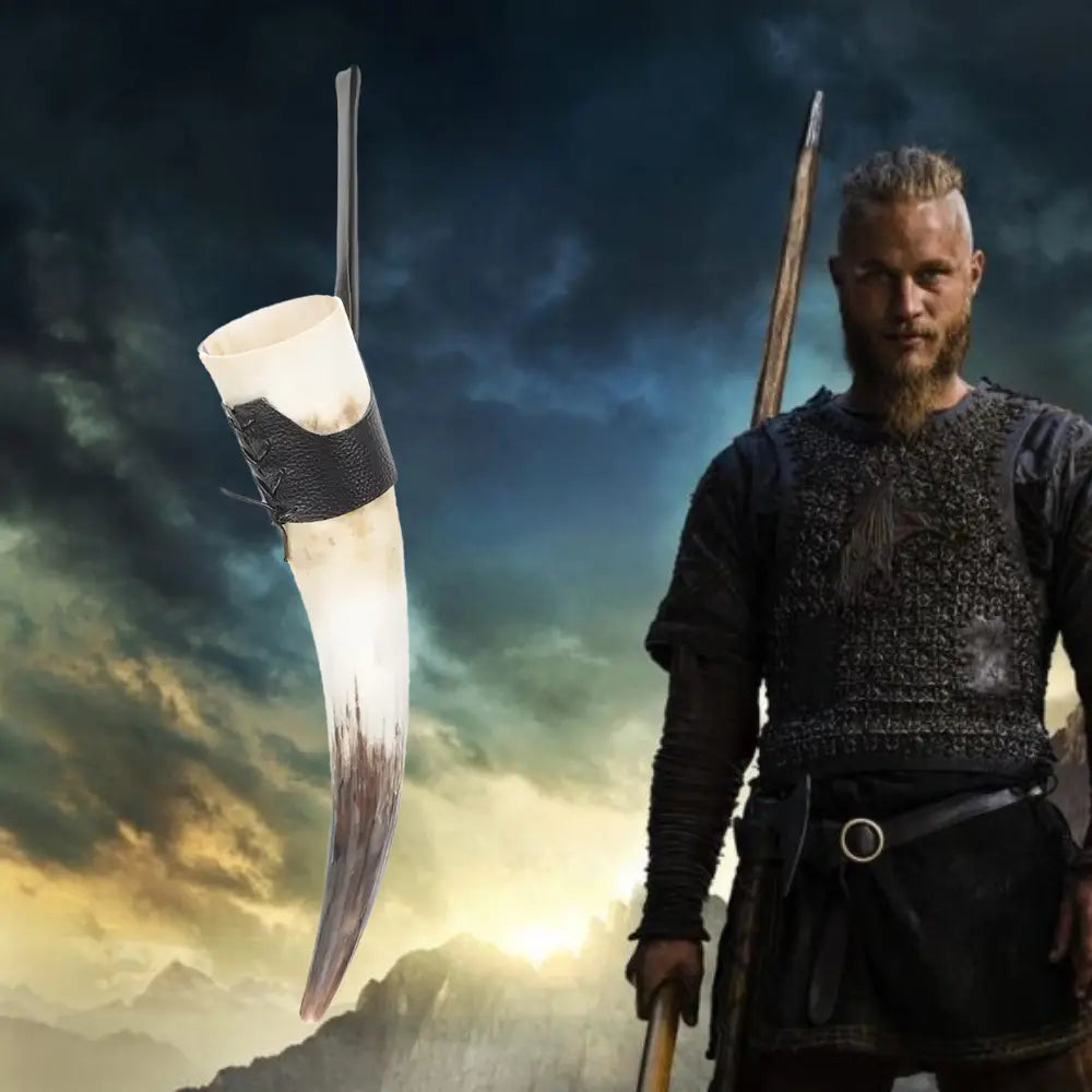 Wikinger Trinkhorn Ragnar Lothbrok