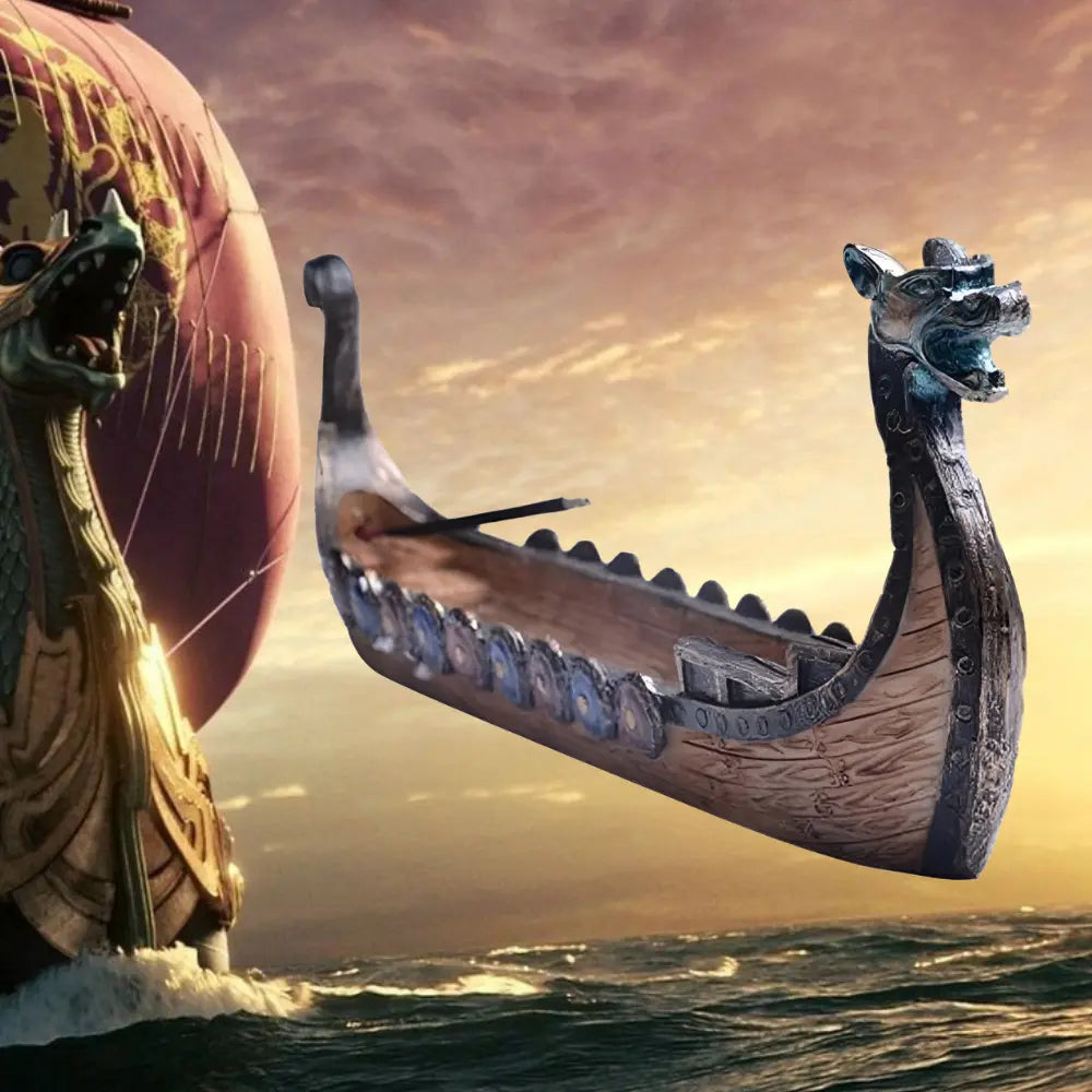 Wikingerschiff Drachenkopf