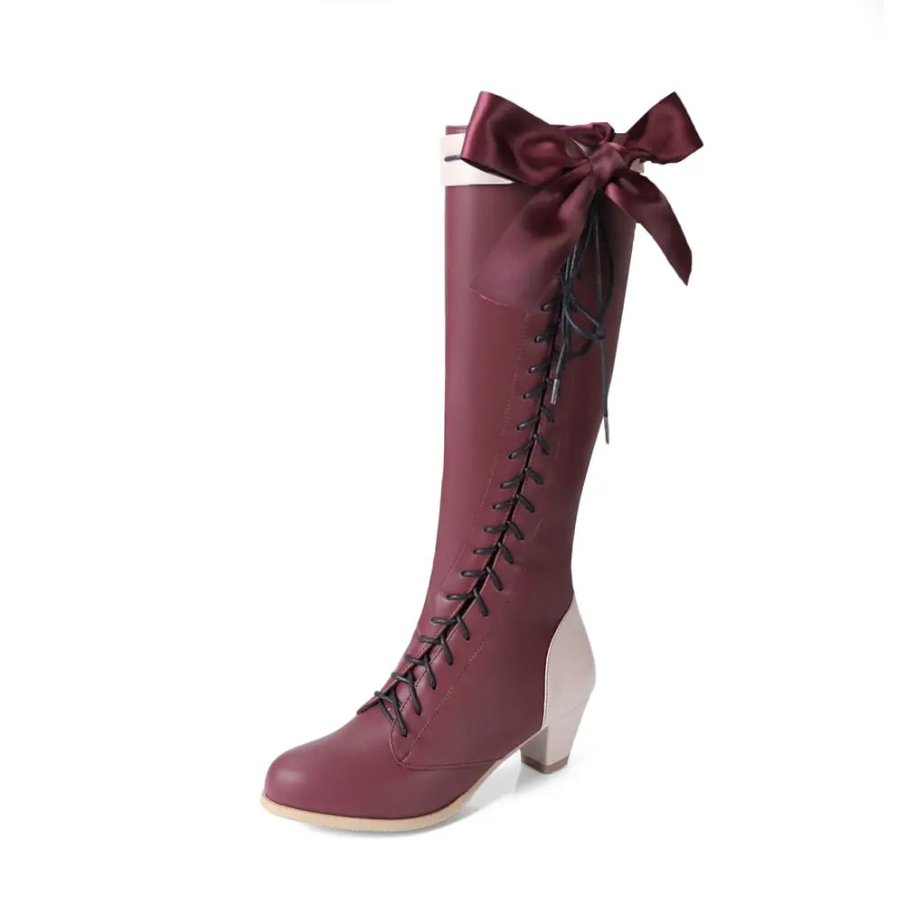 Wikingerstiefel mit Frigg Göttin Style