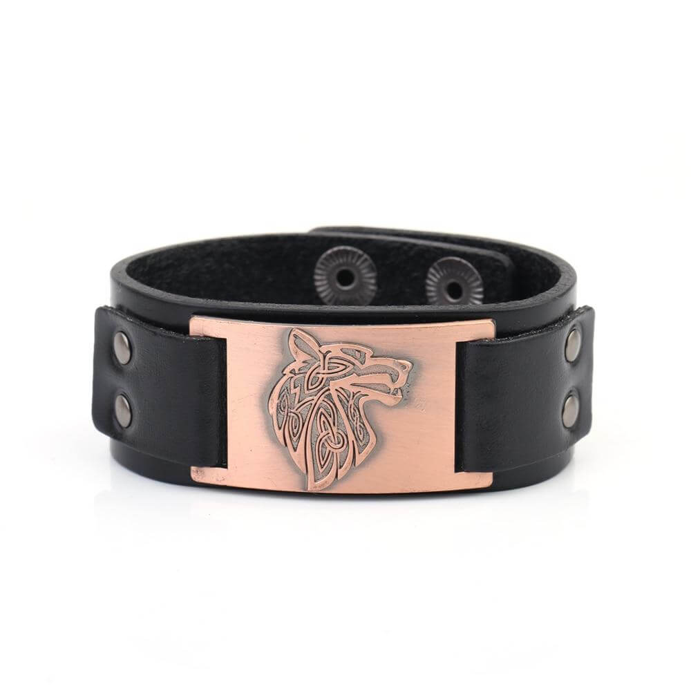 Großes Sköll Wikinger-Armband
