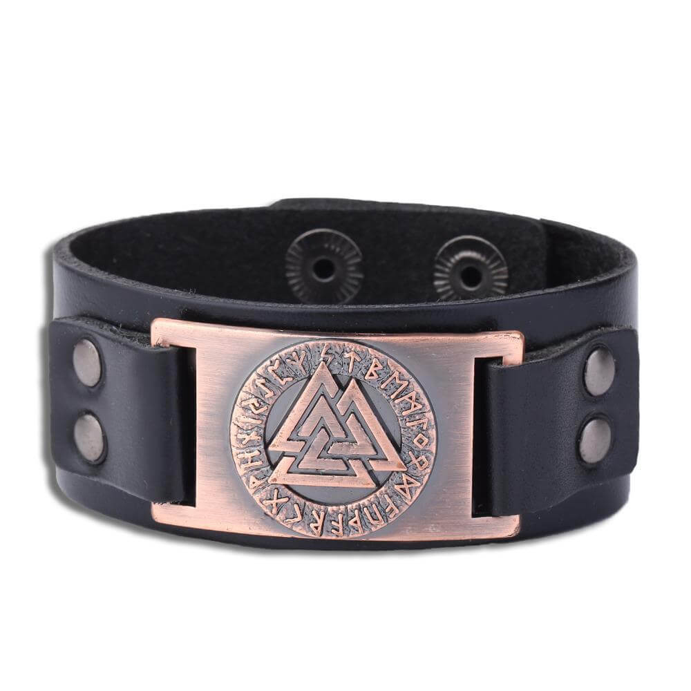 Grosses Wikinger-Armband Valknut
