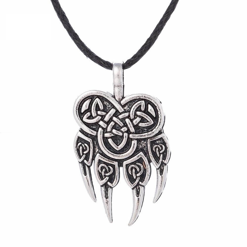 Keltischer Schmuck mit Wolfspfoten