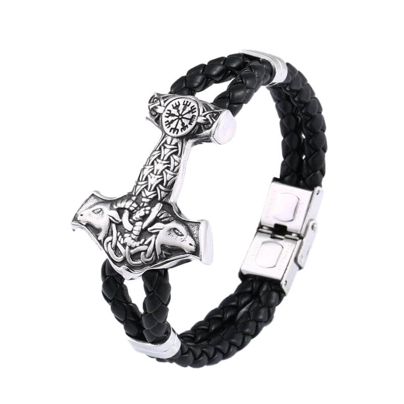 Original Wikinger Armreif mit Thors Hammer