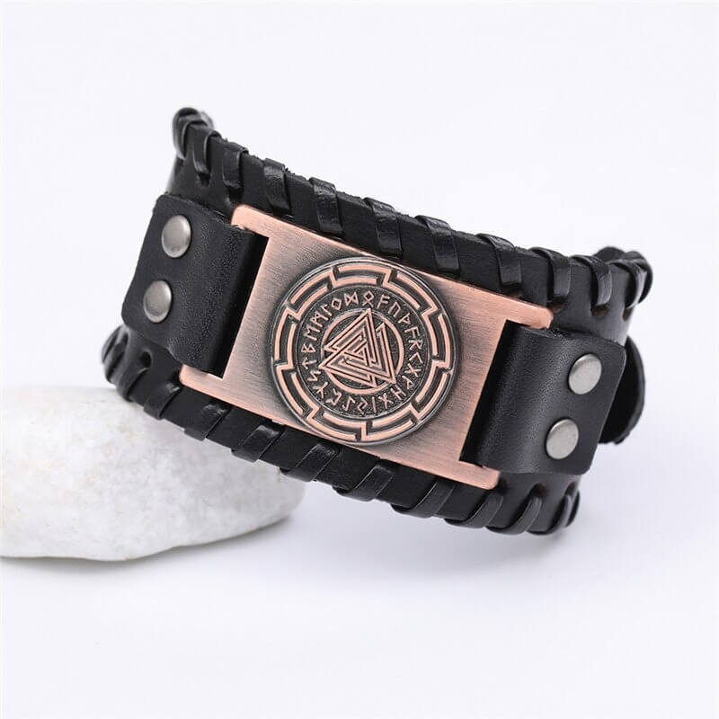 Viking Armband mit Nordisches Dreieck