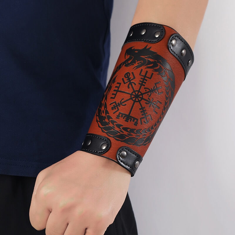 Vikings Armreif mit Viking Compass
