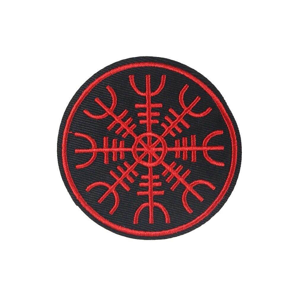 Wappen von Wikingern mit Aegishjalmur
