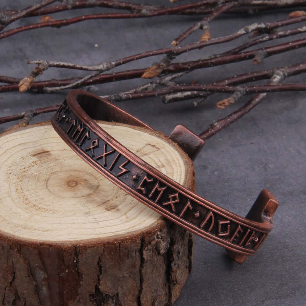Wikinger Armband Herren mit Odin Rune