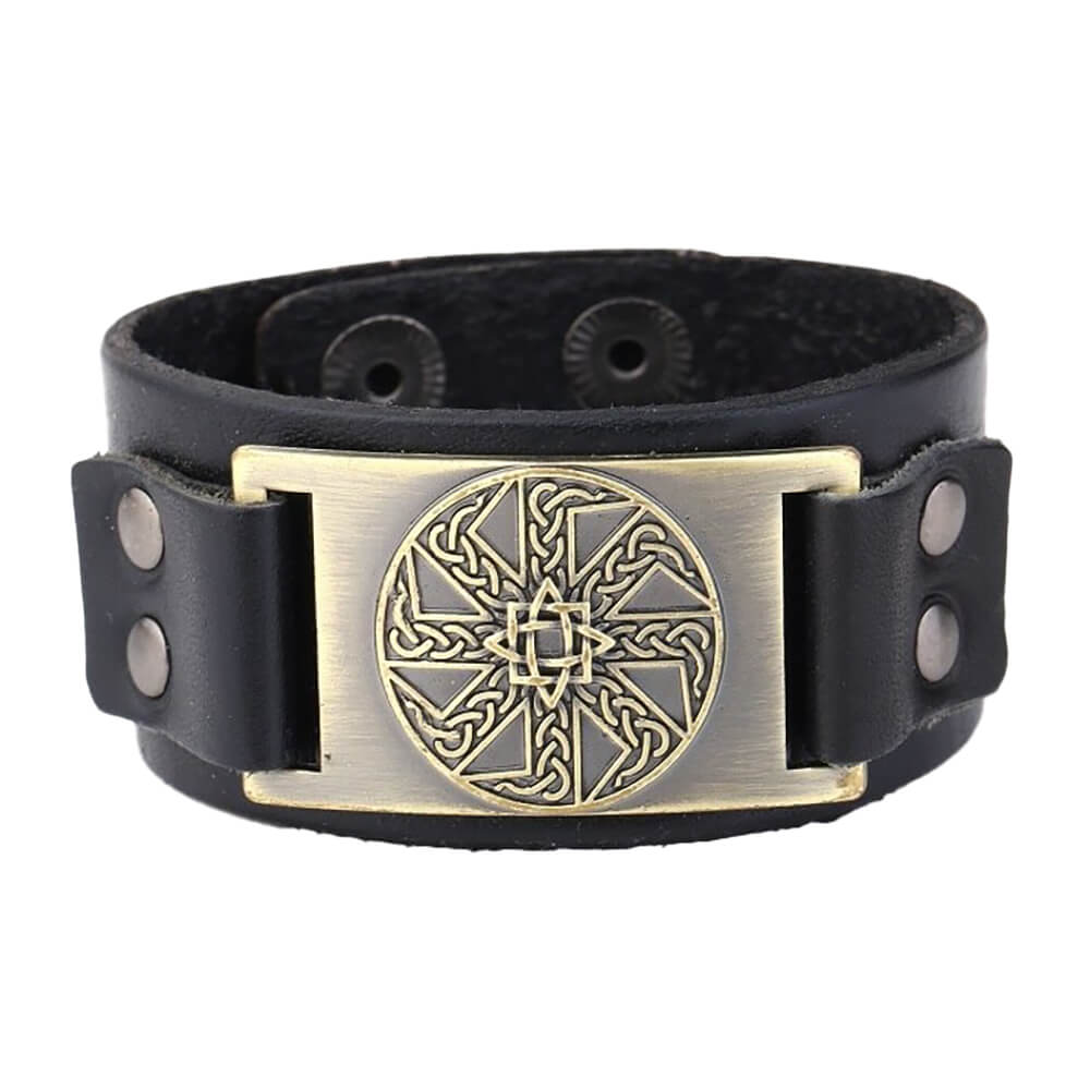 Wikinger Armband für Männer mit Kolovrat