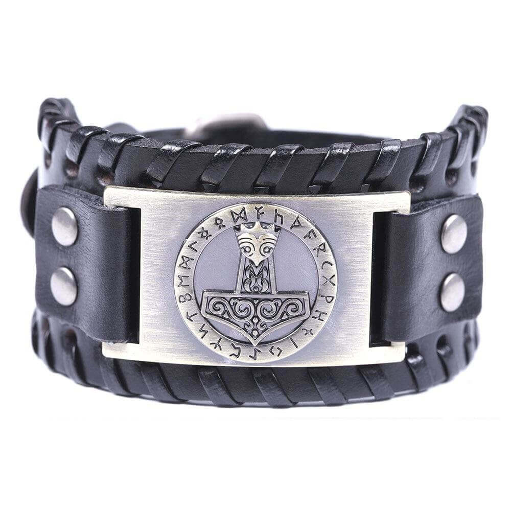 Wikinger Armband fur Manner mit Mjöllnir