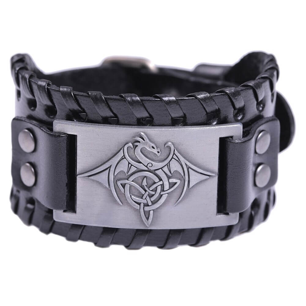 Wikinger Armband mit Fáfnir