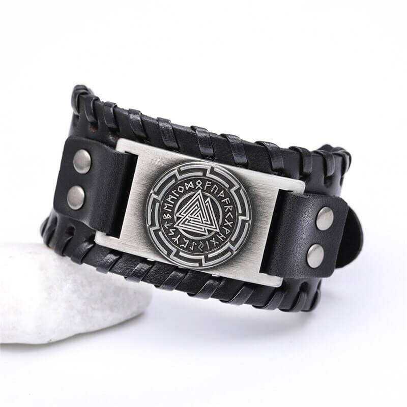 Wikinger Armband mit Nordisches Dreieck
