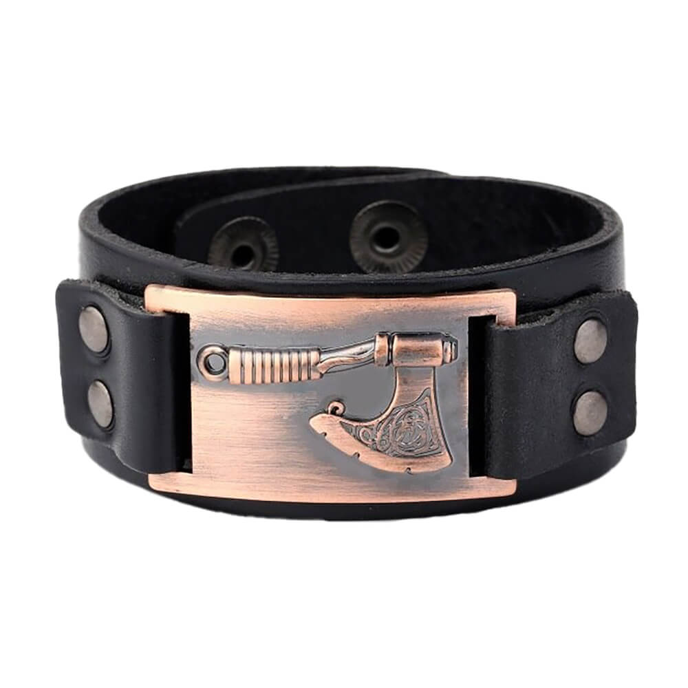 Wikinger Armband mit Skandinavisches Axt Gravur