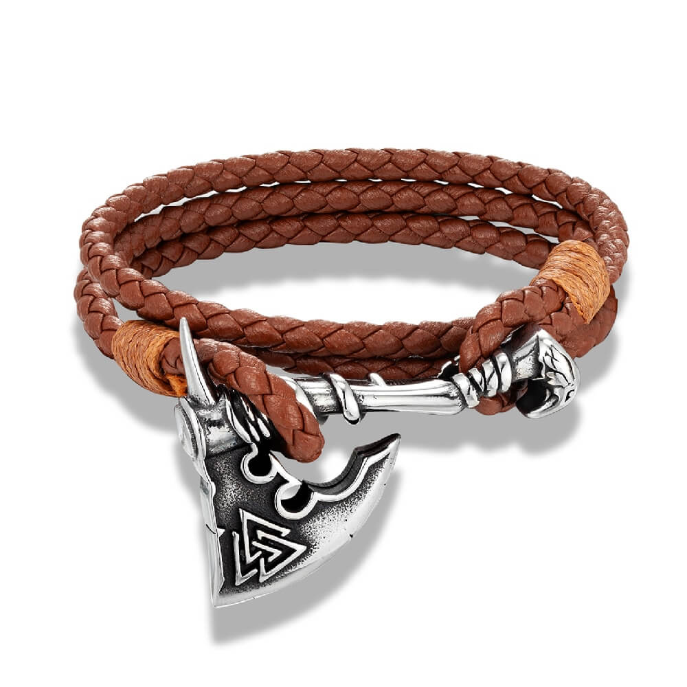 Wikinger Armband mit Valknut Odin