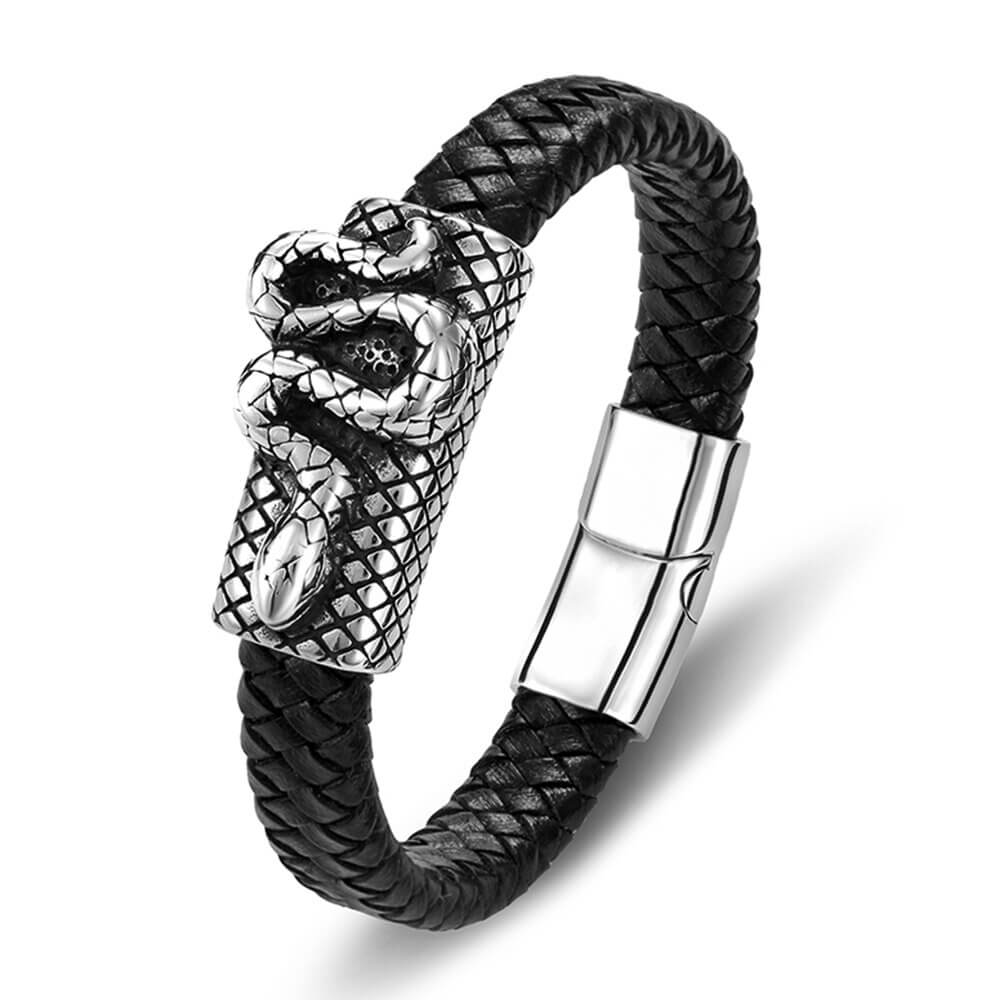 Wikinger Armreif mit Midgard Serpent