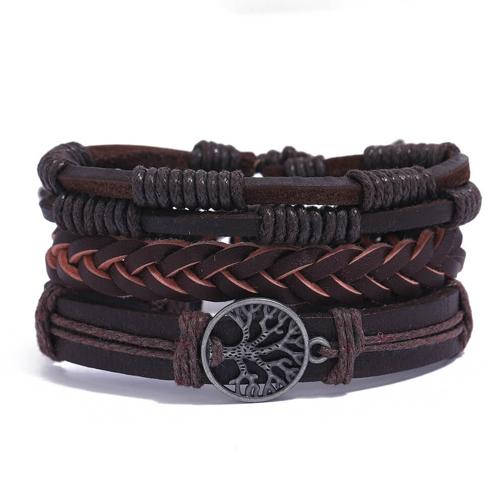 Wikinger Armreif mit Yggdrasil Tree