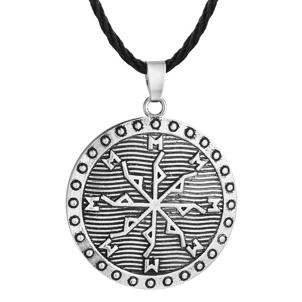 Wikinger Kette Herren mit Rundschild