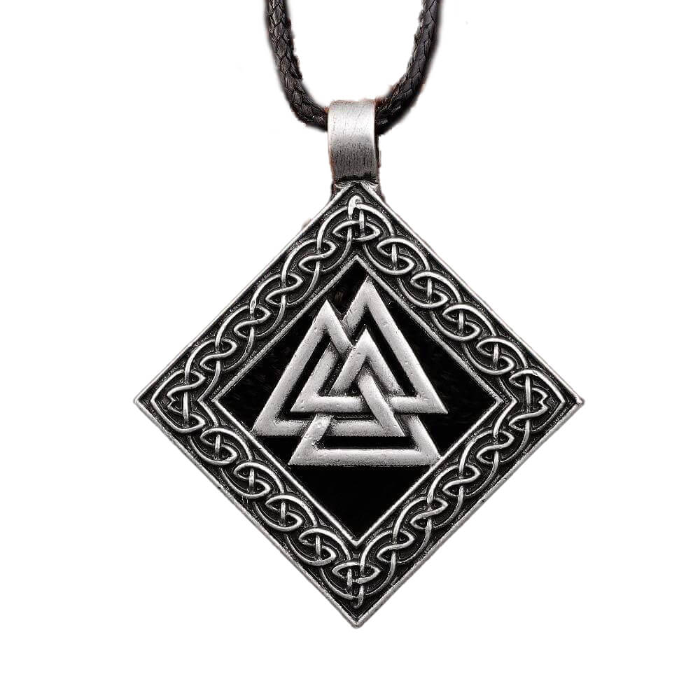 Wikinger Kette Herren mit Valknut Heart