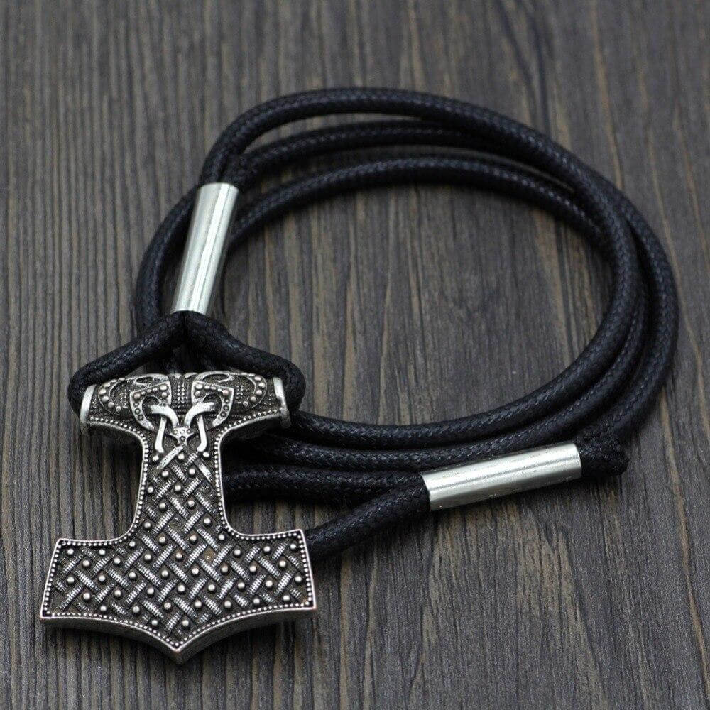 Wikinger Kette mit Hammer des Thor