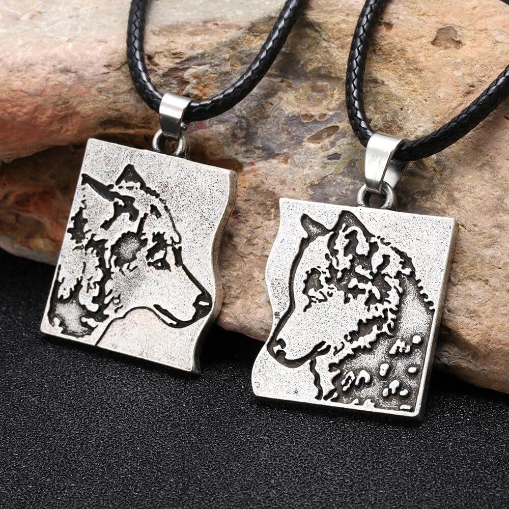 Wikinger Schmuck Frauen mit Liebe Wolf