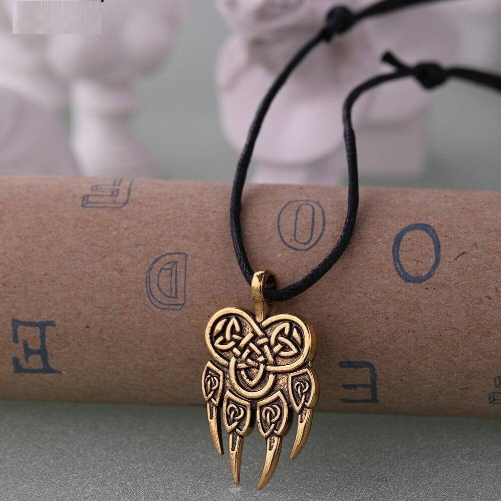 Wikinger Schmuck Frauen mit Wolfspfoten