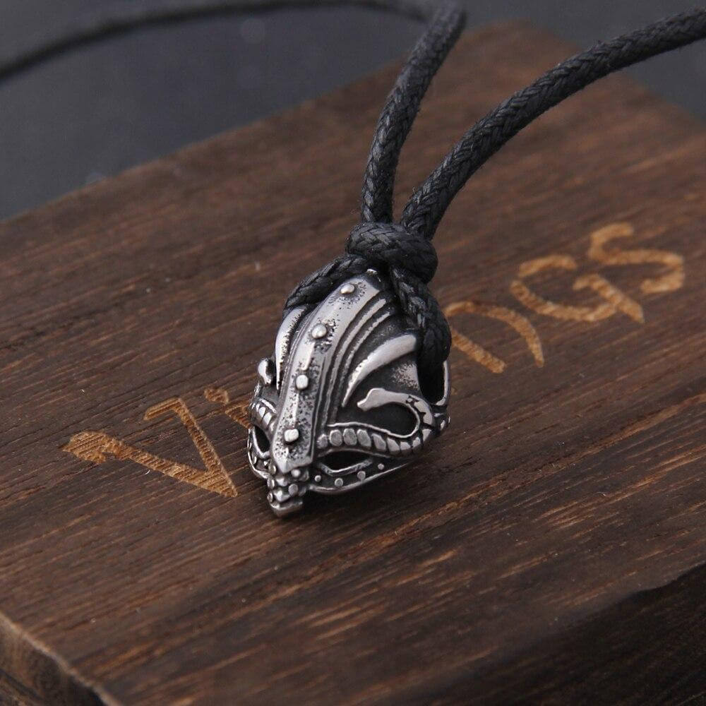 Wikinger Schmuck Halskette mit Nordischer Helm